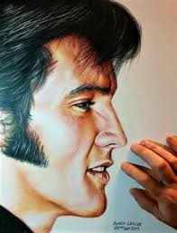 100% free famous people coloring pages. Elvis Presley Drawing No 30