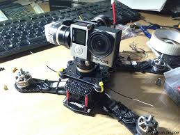 mount gimbal on mini quadcopter