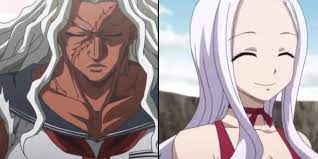 White hair anime characters female