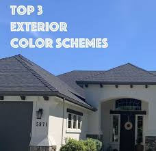 top 3 exterior color schemes
