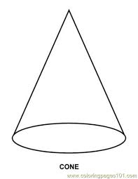 Easy shape coloring pages make math class more fun! Cone Shape Coloring Page For Kids Free Shapes Printable Coloring Pages Online For Kids Coloringpages101 Com Coloring Pages For Kids