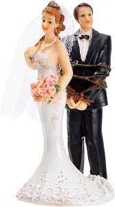 Bride And Groom Toppers Funny gambar png