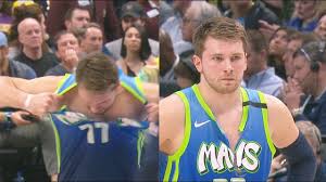 The jersey is with stitched name and numbers. Luka Doncic Rips His Jersey After Getting Angry Missing Free Throws Lakers Vs Mavericks Youtube