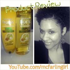 garnier fructis triple nutrition line