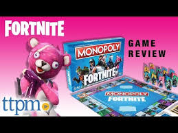 I bought it for my 6 year old cousin and he loves it. Monopoly Fortnite From Hasbro