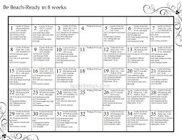 8 Week Workout Plan For Women Margaret Miller