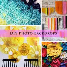 20 diy photo backdrop ideas design