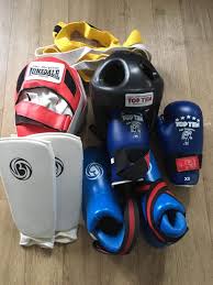 martial arts equipment kickboxing kit