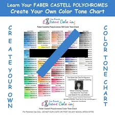 Learn Your Faber Castell Polychromos Pencils Hacks Create Your Own Color Tone Chart Lisa Brando Extreme Coloring