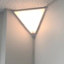Home Concept Beacon Triangle 1 Light Plug In Corner Wall Light Reviews Wayfair