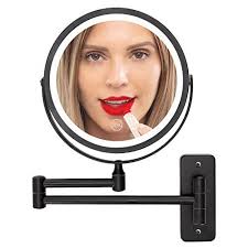 Wall Mounted Lighted Makeup Mirror