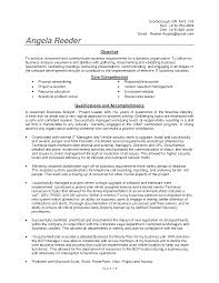 Epic Junior Business Analyst Cover Letter    For Your Structure A     Business Analyst resume for Financial and Banking domain   sample
