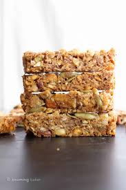 homemade paleo granola bars recipe