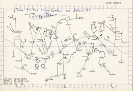 Lunar Constellation Tracking Chart Apollo 11 Nasa Star