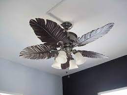 Ceiling fan with palm leaf blades is ideal for homeowners who need a tropical sense. Best Palm Leaf Ceiling Fans Beachfront Decor Ceiling Fan With Light Unique Ceiling Fans Modern Ceiling Fan