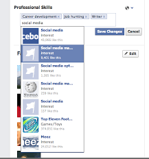 Facebooks New Professional Skills Feature Blue Sky Resumes Blog