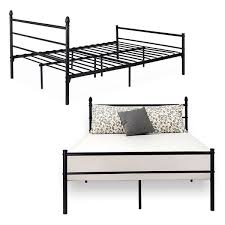 Shop for bed frames in bed frames & box springs. Twin Full Size Bed Frame Metal Platform Bed Foundation With Headboard Footboard Beds Mattresses Patterer Beds Bed Frames