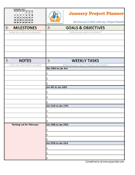 Excel Printable Timeline Creator Professional Project Plan Templates