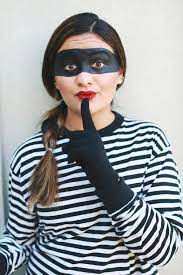 bank robber halloween diy