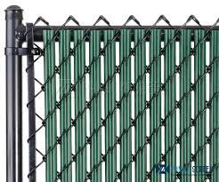 Natural raw poles split chain link new. W Slats With Bottom Lock For Chain Link Fences 3000 Series