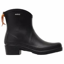 Aigle Miss Juliette Bottillon Rain Ankle Boots