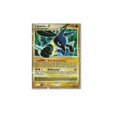 Lucario's strongest moveset is counter & aura sphere and it has a max cp of 2,703. Pokemon Karte Lucario Lv X Dp12 Lv X Pokemon Kaufen Bei Gttg