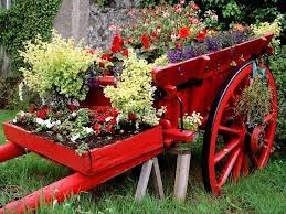 Flower Cart Ideas A Charming Element