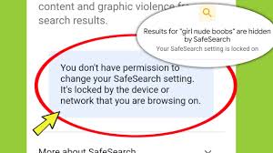google safesearch fix don t have