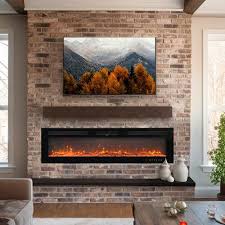 60 Electric Fireplace Heater W Remote