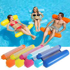 Durability and quality make this a great choice for pool relaxation. New Inflatable Pool Float Bed 120cm 70cm Water Inflatable Lounge Chair Float Swimming Float Hammock Lounge Bed For Swimming Pool Rafts Inflatable Ride Ons Aliexpress