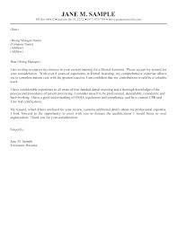 Simple Cover Letter Example Basic Cover Letter Examples
