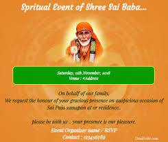spiritual event of sai baba