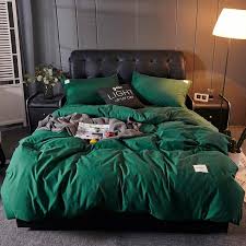 solid color bedding set without filler