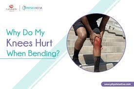 knee pain when bending causes and