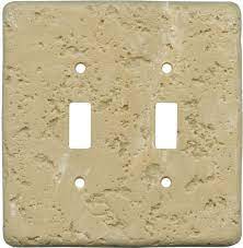 Simulated Stone Switch Plates In 12 Colors
