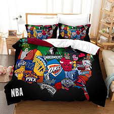 Nba All Team Logos Duvet Cover Bedding