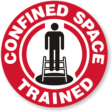 Confined Space Stickers Hathugger Decals