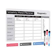 Magnetic Innovations Large A3 Premium Fridge Meal Planner Ideal As
