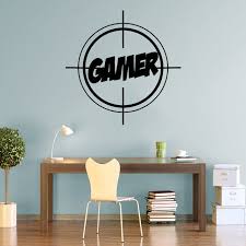 Gamer Wall Sticker Target Gaming