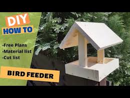 Bird Feeder Plans