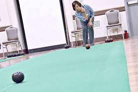 carpet bowling offered twice a week in