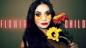 easy flower child halloween makeup