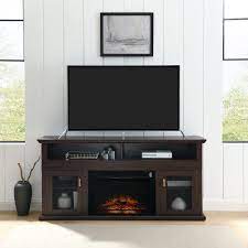 Usa Tv Stand Electric Wooden Console