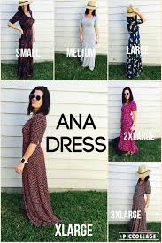 Lularoe Ana Dresses Can Be Worn In Many Different Styles It