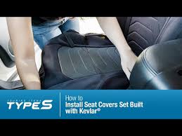 S Seat Covers Set Built With Kevlar
