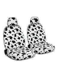 Cow Print Car Seat Covers