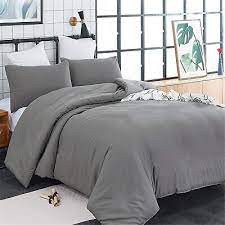 Cottonight Gray Comforter Sets Queen