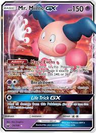 Its gestures and motions convince watchers that something unseeable actually exists. Mr Mime Gx Sm Celestial Storm Pokemon Tcgplayer Com