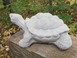 8 034 Cement Turtle Garden Art Statue