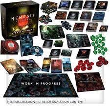 Created by awaken realms awaken realms. Nemesis Lockdown Board Game En Kickstarter Edition 155 99